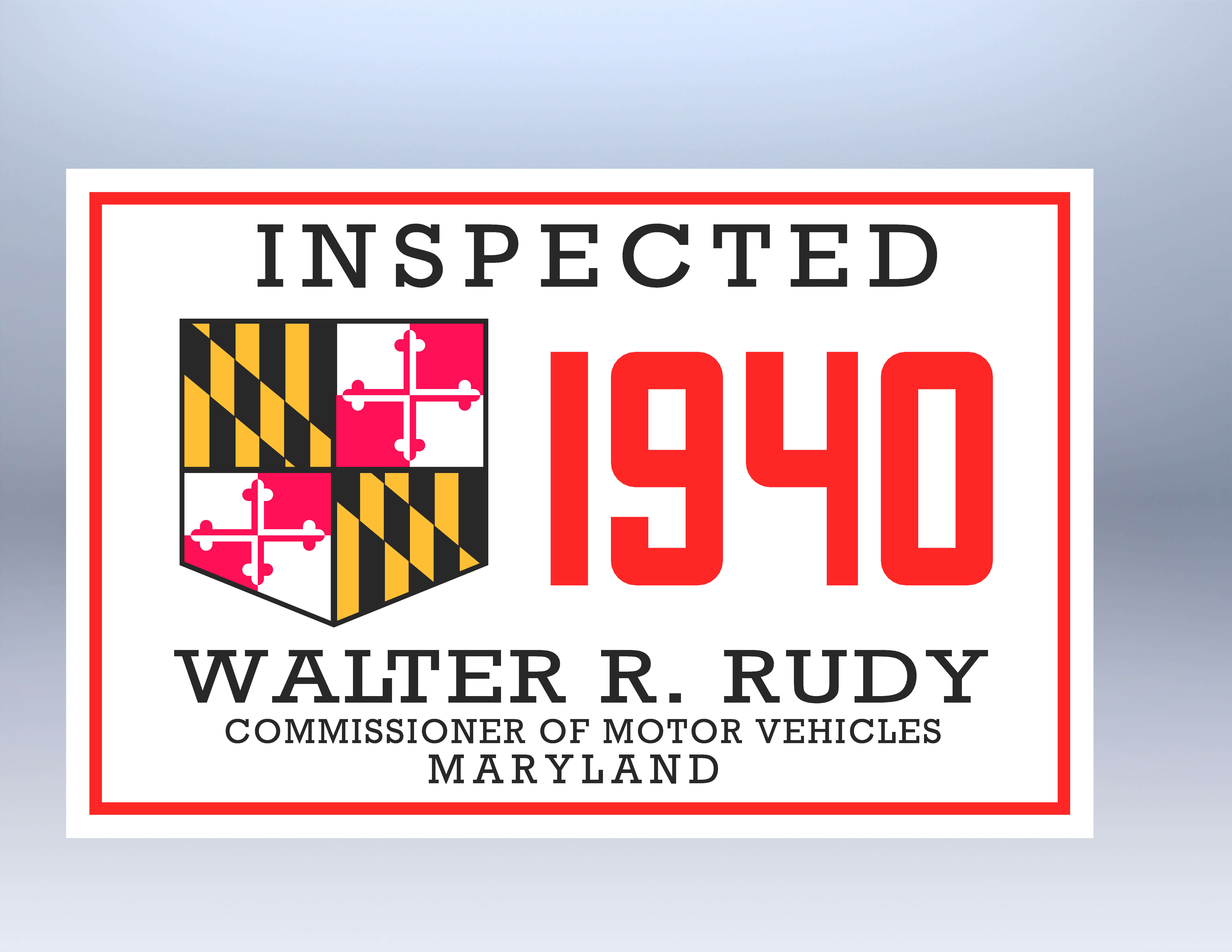 (image for) 1940 Maryland Inspection